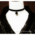 MYLOVE vintage velet choker with bead cheap necklace MLJL02